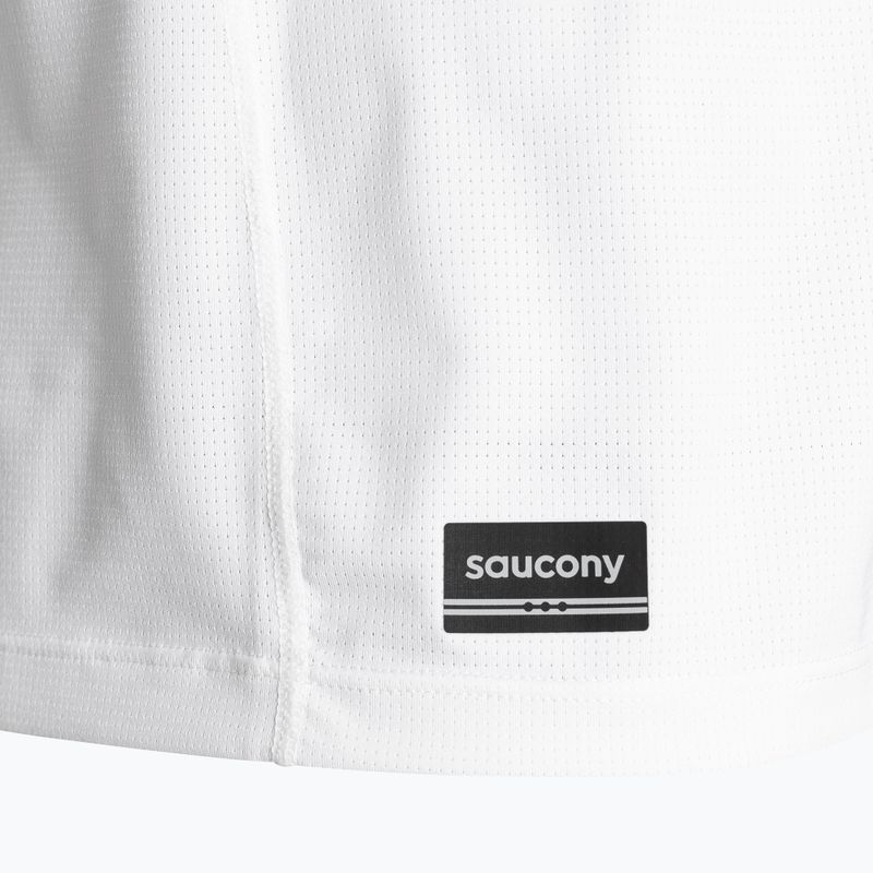 Мъжки потник за бягане Saucony Stopwatch Singlet white 4