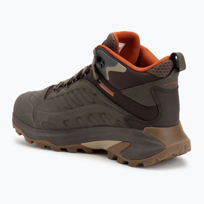 Мъжки туристически обувки Merrell Moab Speed 2 Ltr Mid Wp olive 3