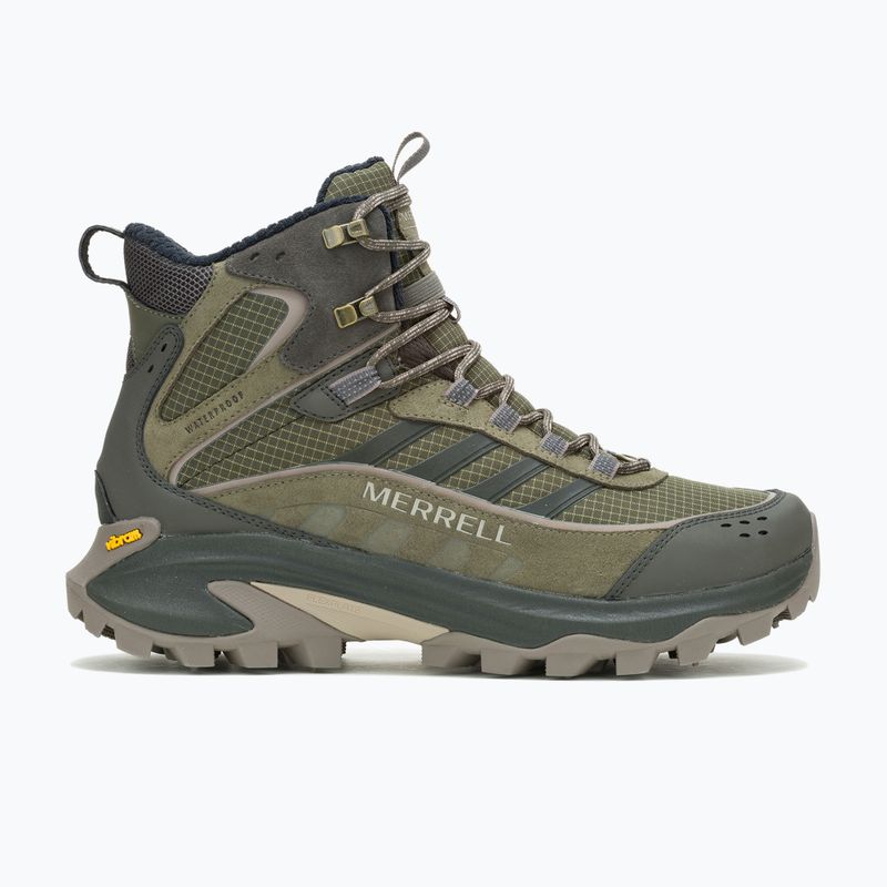 Мъжки туристически обувки Merrell Moab Speed 2 Thermo Mid Wp olive 9