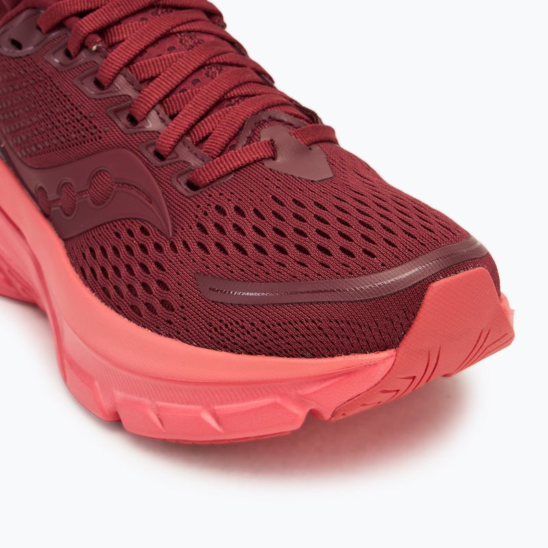Дамски обувки за бягане Saucony Guide 17 currant/cayenne 7