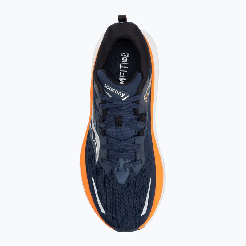 Мъжки обувки за бягане Saucony Hurricane 24 navy/peel 5