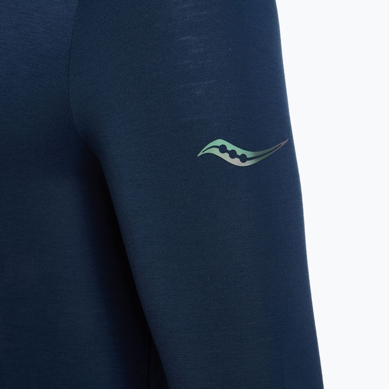 Мъжка блуза за бягане с дълъг ръкав Saucony Triumph navy 3