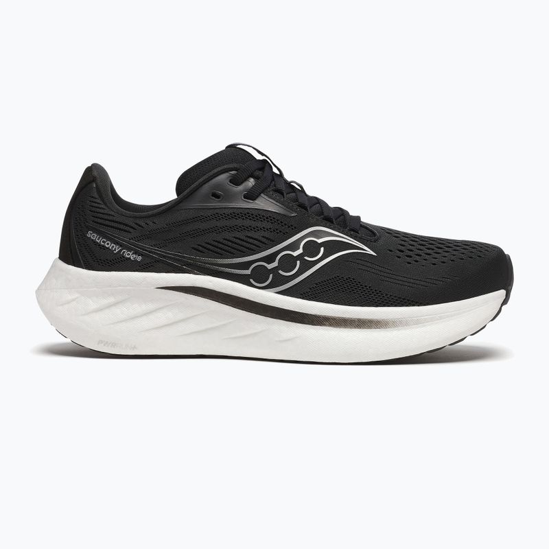 Дамски обувки за бягане Saucony Ride 18 black/white 8