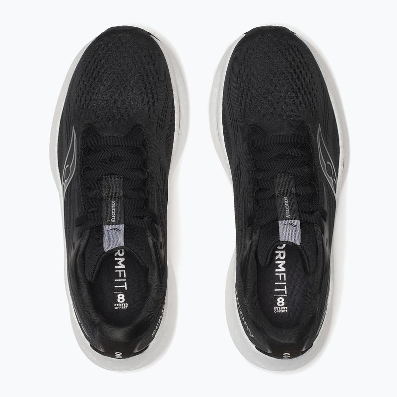 Дамски обувки за бягане Saucony Ride 18 black/white 12