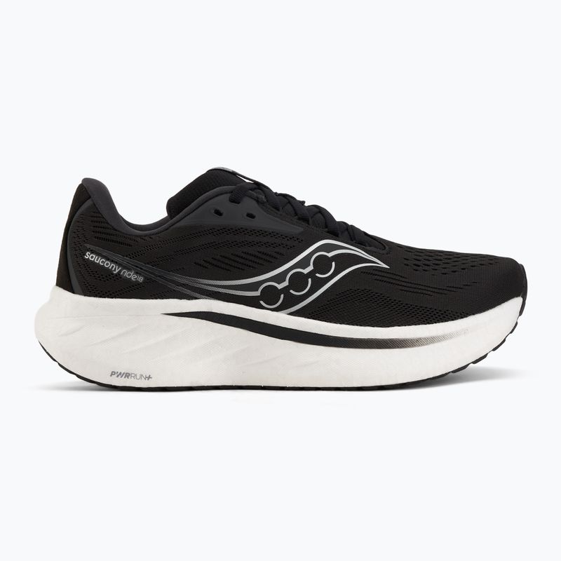 Дамски обувки за бягане Saucony Ride 18 black/white 2