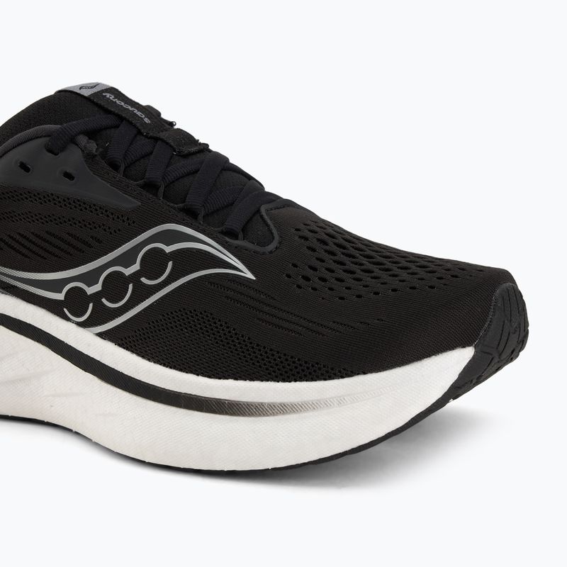 Дамски обувки за бягане Saucony Ride 18 black/white 7