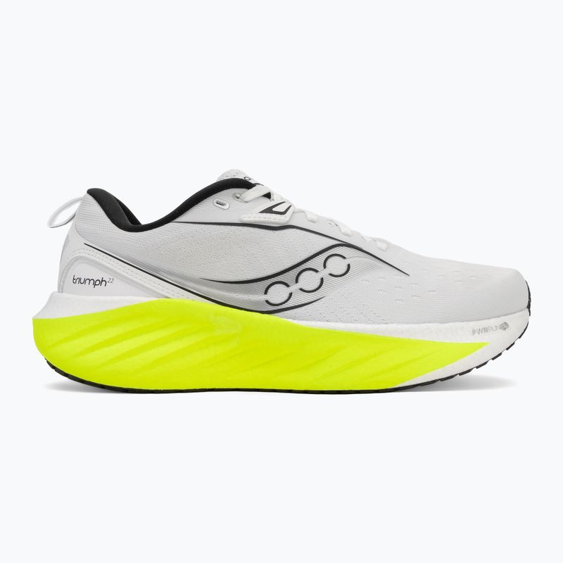 Мъжки обувки за бягане Saucony Triumph 22 white / citron 2