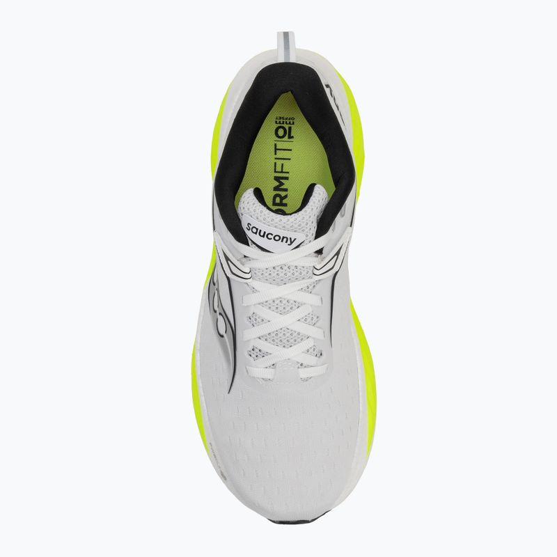 Мъжки обувки за бягане Saucony Triumph 22 white / citron 5