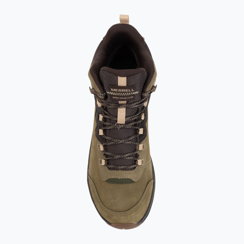 Мъжки туристически обувки Merrell Speed Strike 2 Leather Mid Khaki 5