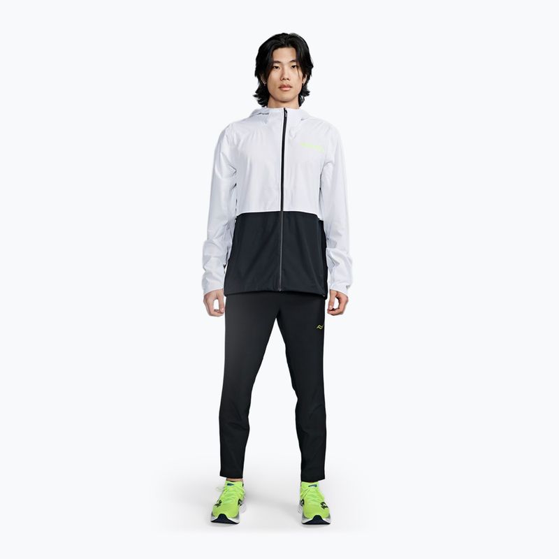 Мъжко яке за бягане Saucony Elite Runshield black/white 2