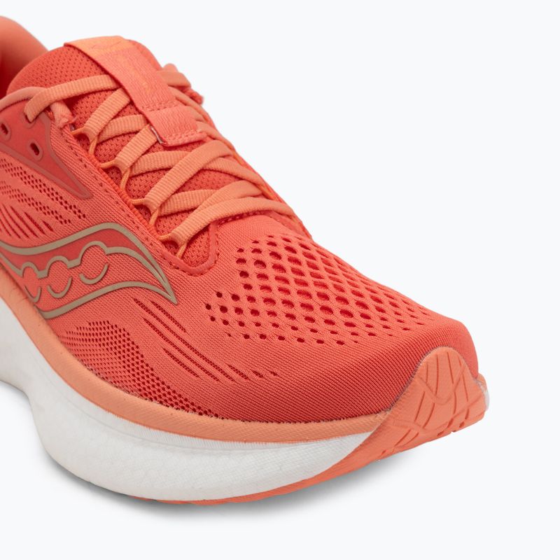 Дамски обувки за бягане Saucony Ride 18 coral/salmon 7