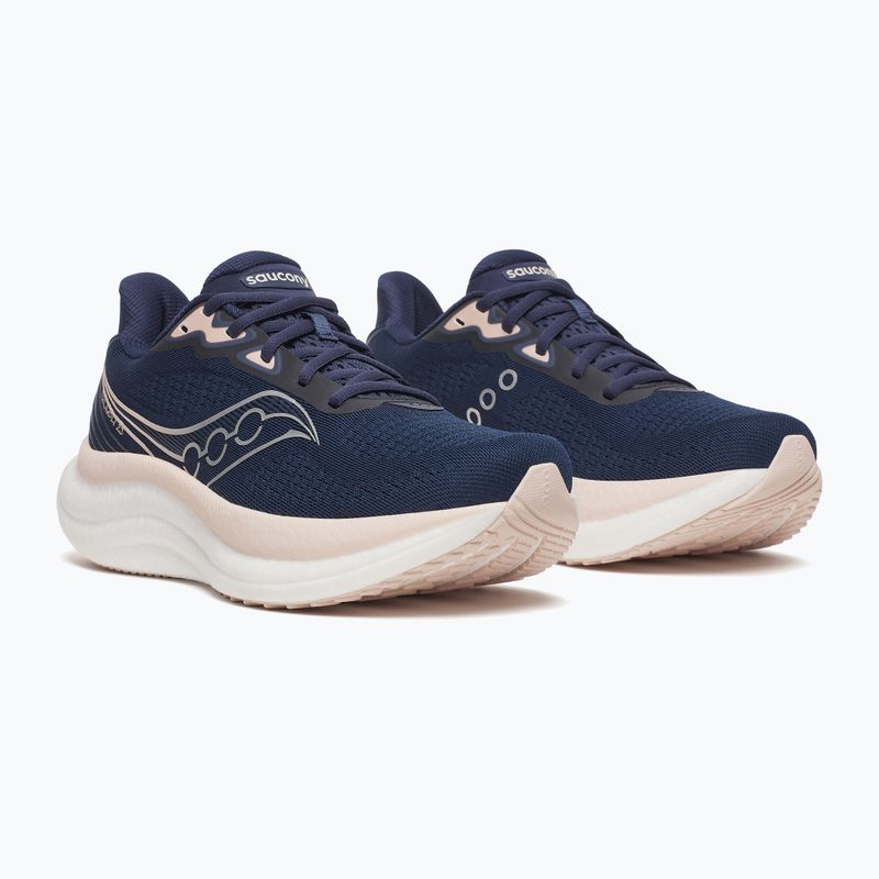 Дамски обувки за бягане Saucony Triumph 23 navy/cameo 10