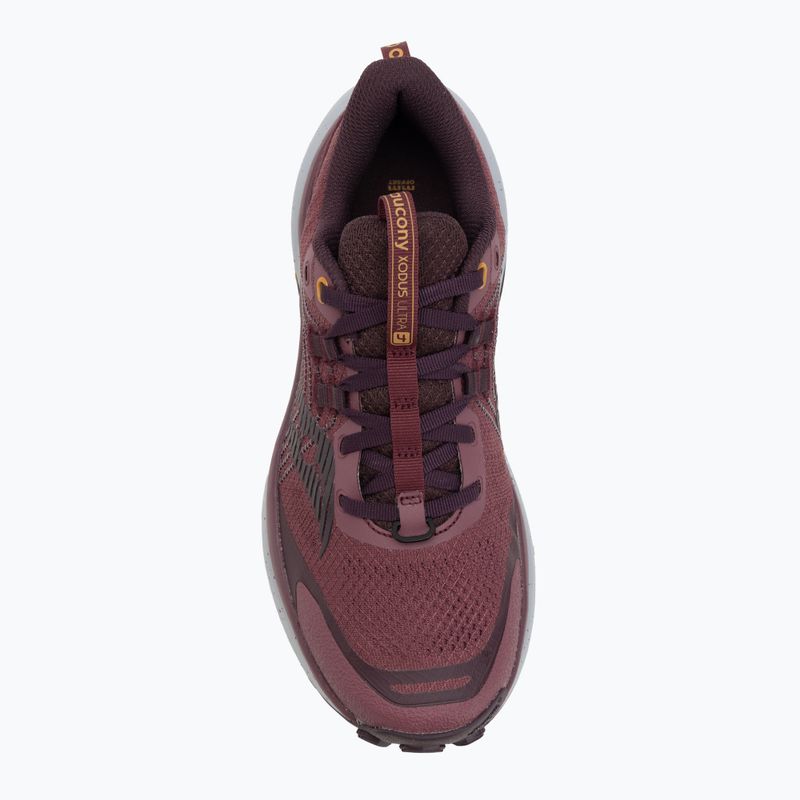 Дамски обувки за бягане Saucony Xodus Ultra 4 terra/wine 5