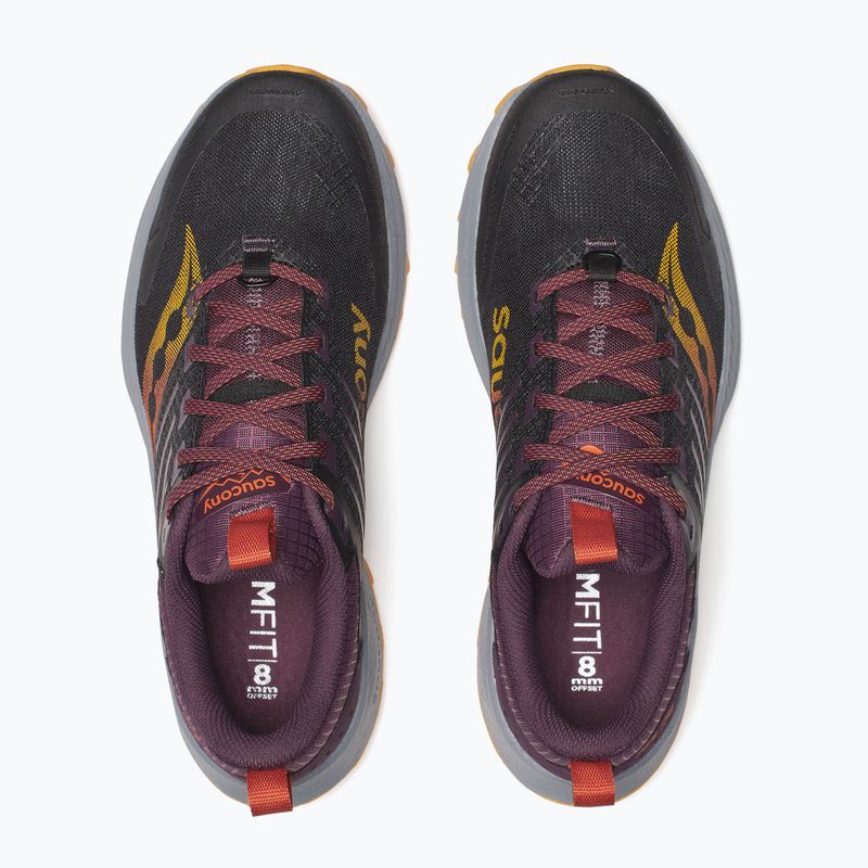 Мъжки маратонки за бягане Saucony Ride Trail 2 черно/есен 5