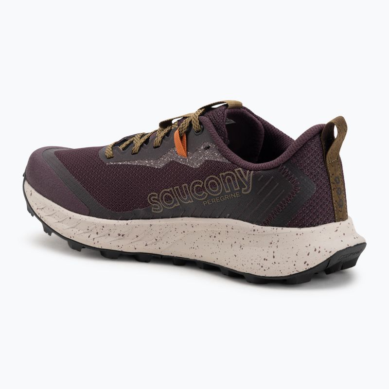 Мъжки обувки за бягане Saucony Peregine 15 wine/kodiak 3