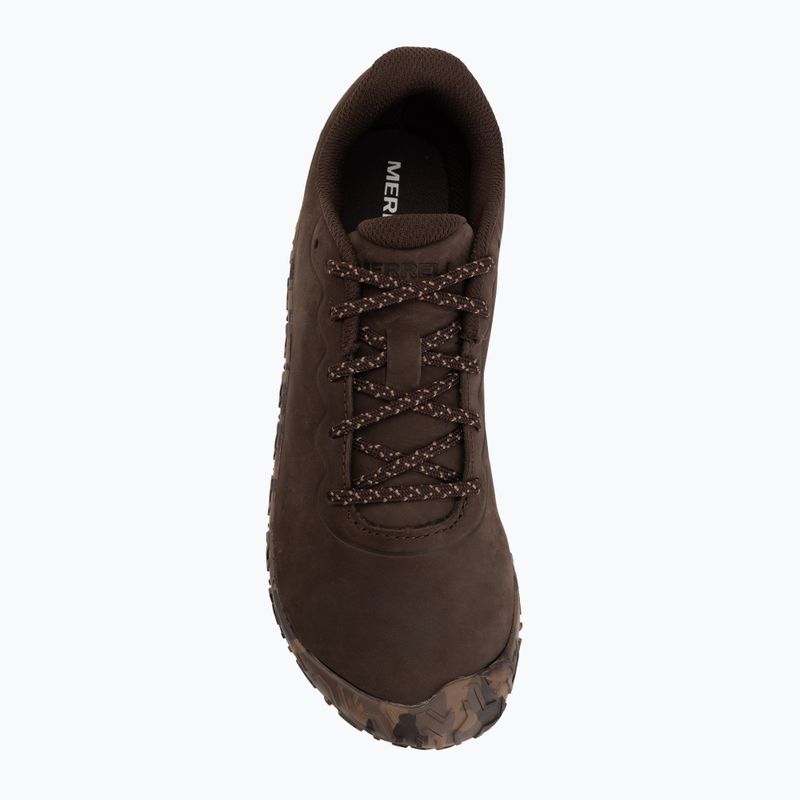 Мъжки обувки barefoot Merrell Vapor Glove 6 Leather coffe 5
