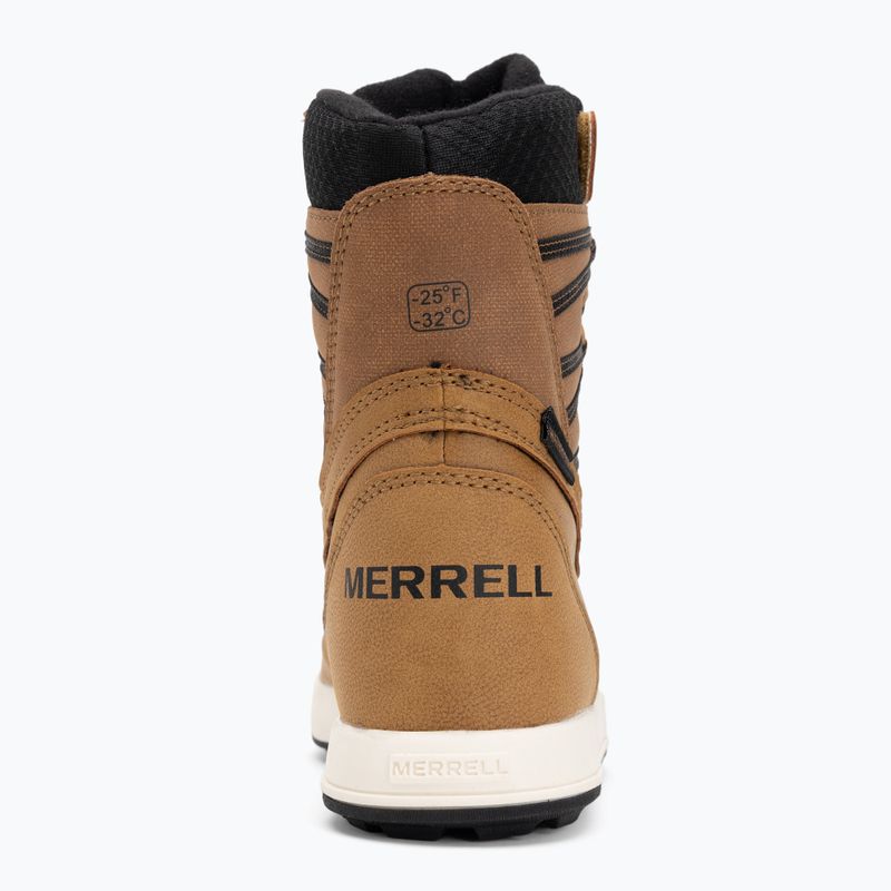 Детски ботуши за сняг Merrell Snow Bank 5.0 WP wheat/black 6