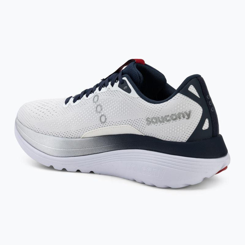 Mъжки обувки за бягане Saucony Endorphin Trainer white/navy 3
