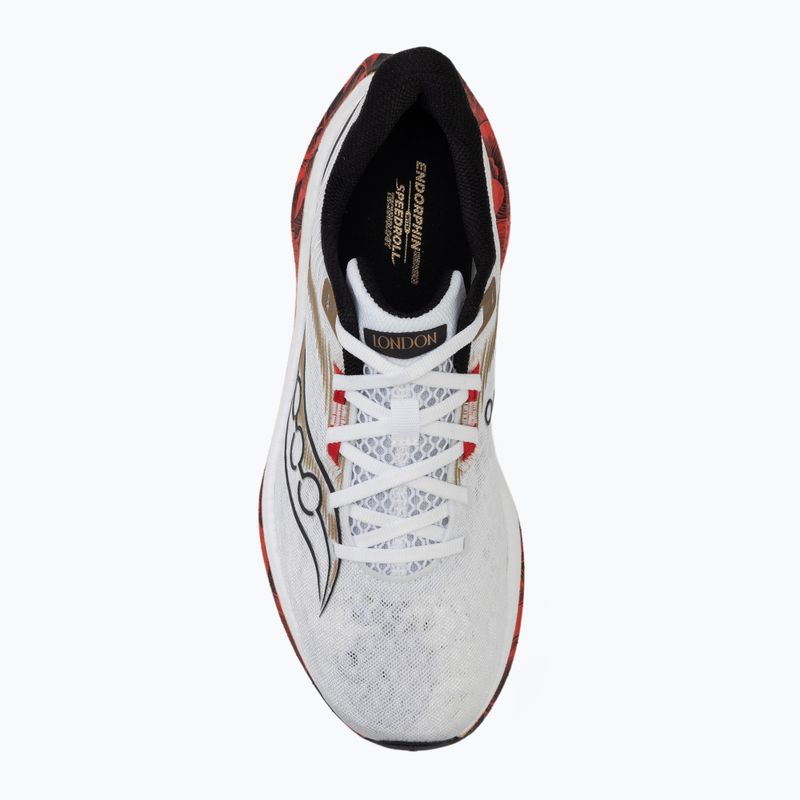 Мъжки обувки за бягане Saucony Endorphin Speed 5 white/black 5