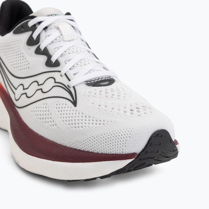 Мъжки обувки за бягане Saucony Ride 19 white/crimson 7