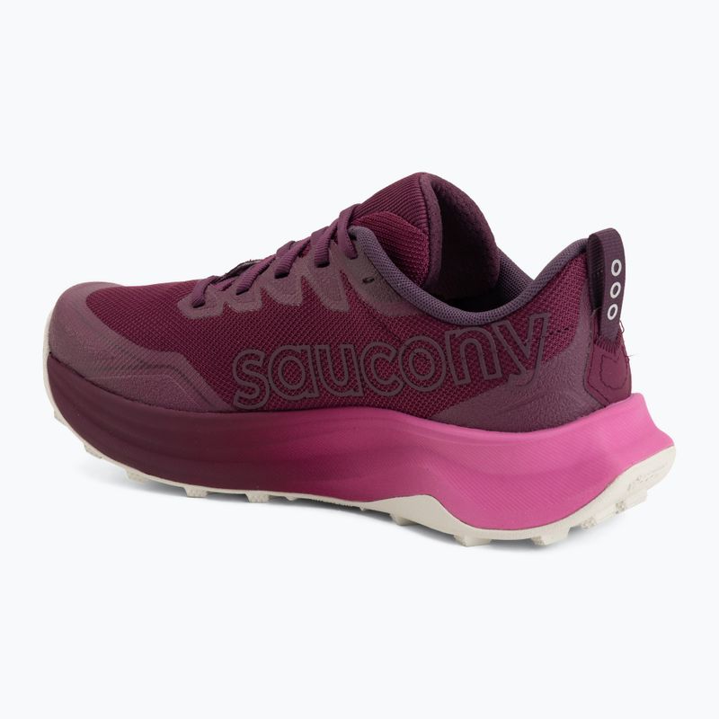 Дамски обувки за бягане Saucony Peregrine 16 plum/mulberry 3
