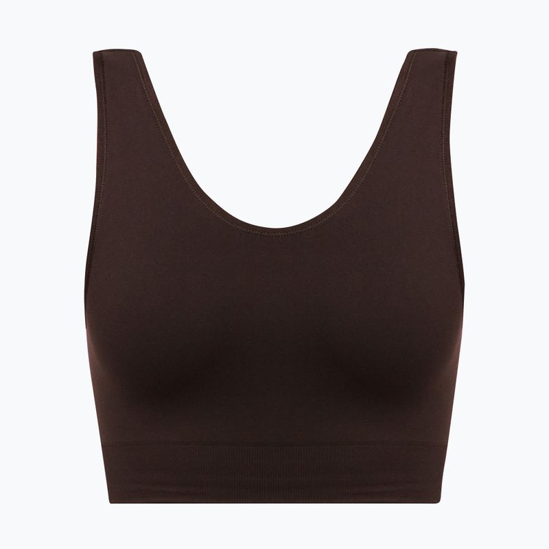 Спортен сутиен  Sweaty Betty Stamina Seamless Scoop espresso brown 5