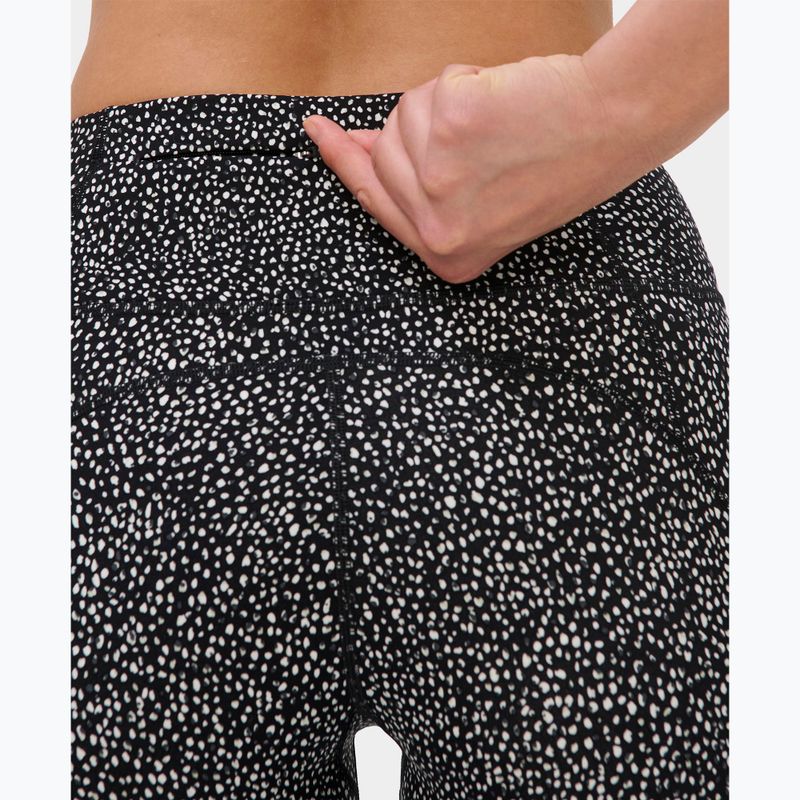 Дамски тренировъчен клин Sweaty Betty Power Workout 7/8 black micro dot print 5