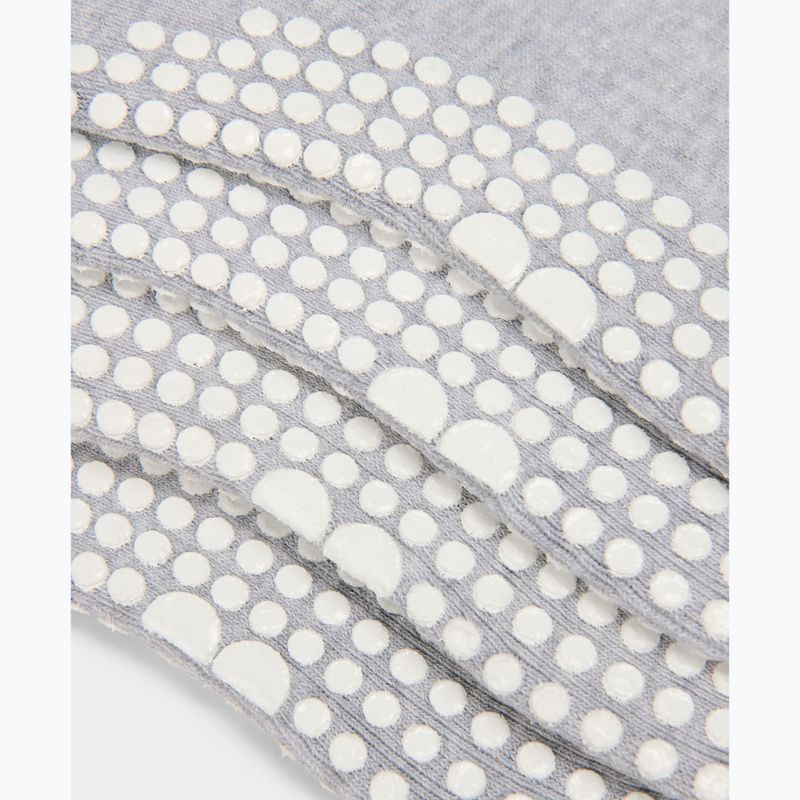 Дамски чорапи Sweaty Betty Pilates Crew Gripper 2 pary light grey marl 3