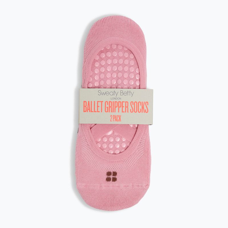 Дамски чорапи Sweaty Betty Ballet Gripper 2 pary decopink chestnutbrown 2