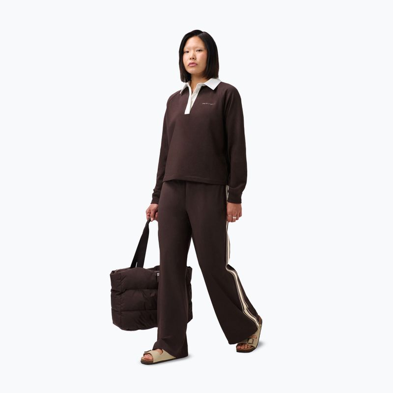 Дамски суитшърт Sweaty Betty Revive Rugby espresso brown 2