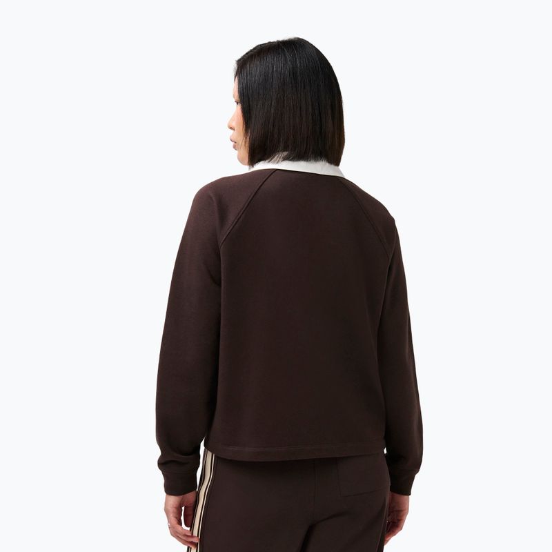 Дамски суитшърт Sweaty Betty Revive Rugby espresso brown 3