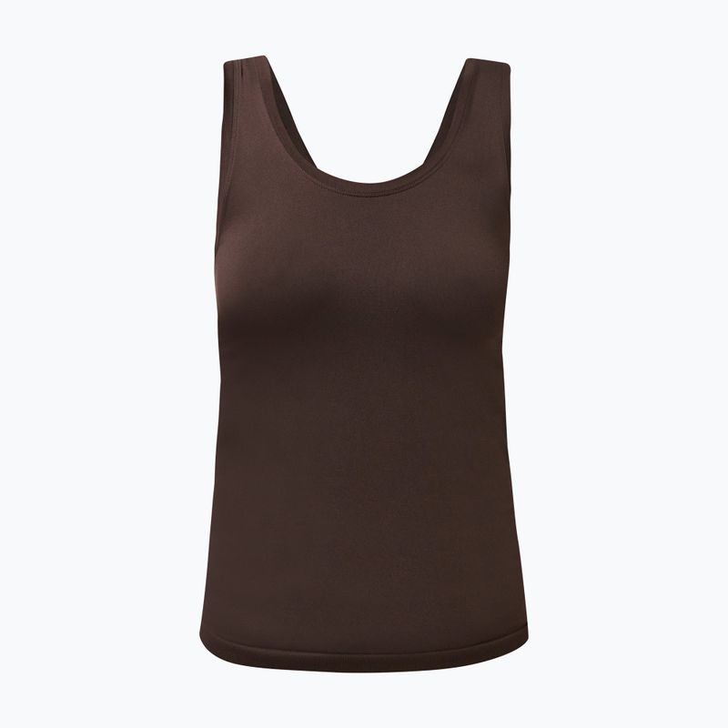 Дамска тениска за йога Sweaty Betty Seamless Ruched Tank espresso brown 6