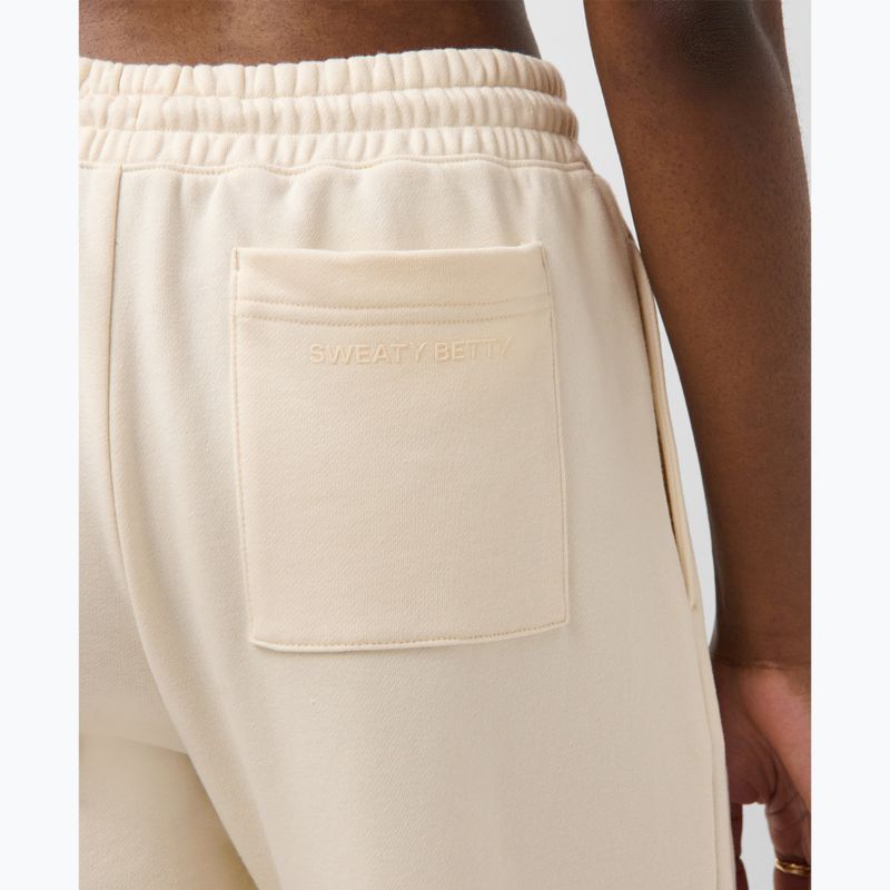 Дамски панталони за тренировка Sweaty Betty Revive Track ecru beige 5