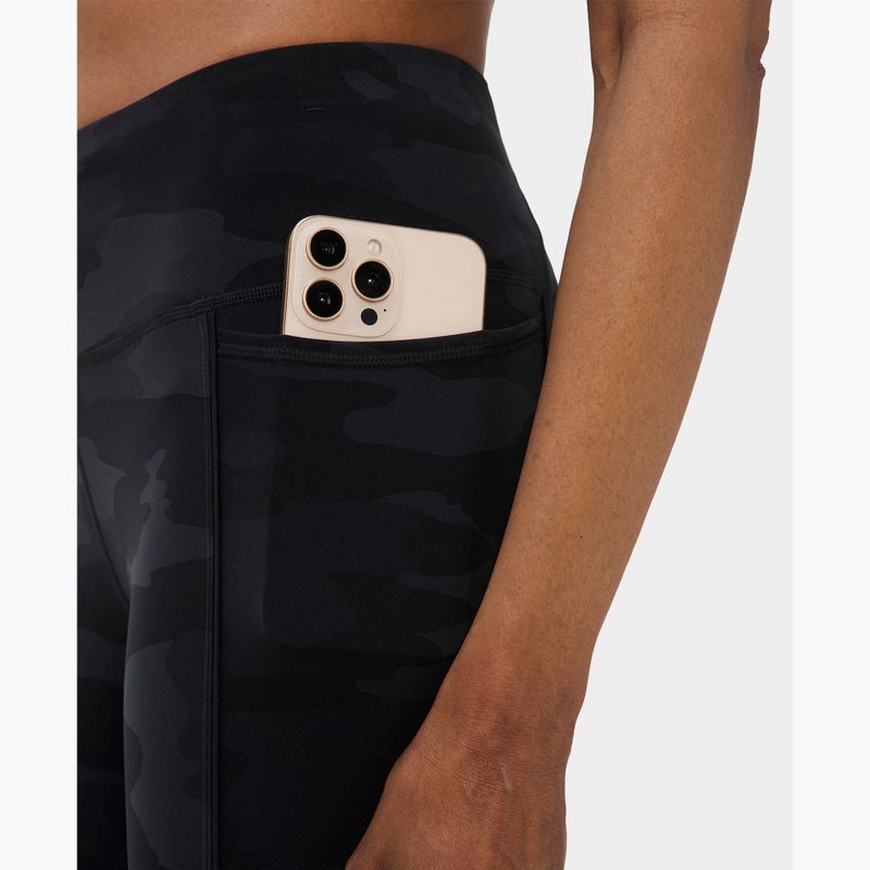 Дамски тренировъчен клин Sweaty Betty Power Piping Workout 7/8 ultra black camo print 6