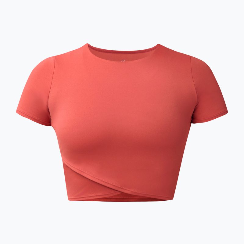 Дамска тениска за йога Sweaty Betty All Day Wrap terrazzo red 6