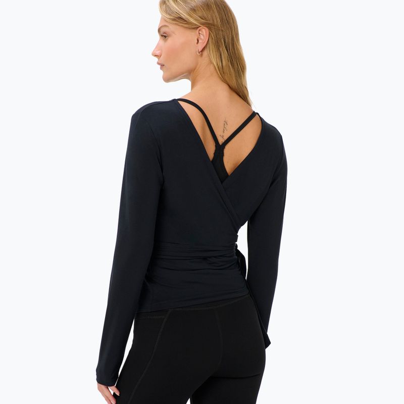 Дамска блуза с дълъг ръкав Sweaty Betty Soft Flow Studio Wear Your Way black 5