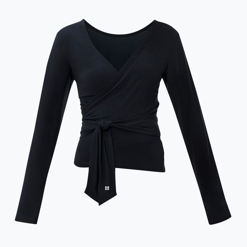 Дамска блуза с дълъг ръкав Sweaty Betty Soft Flow Studio Wear Your Way black 8