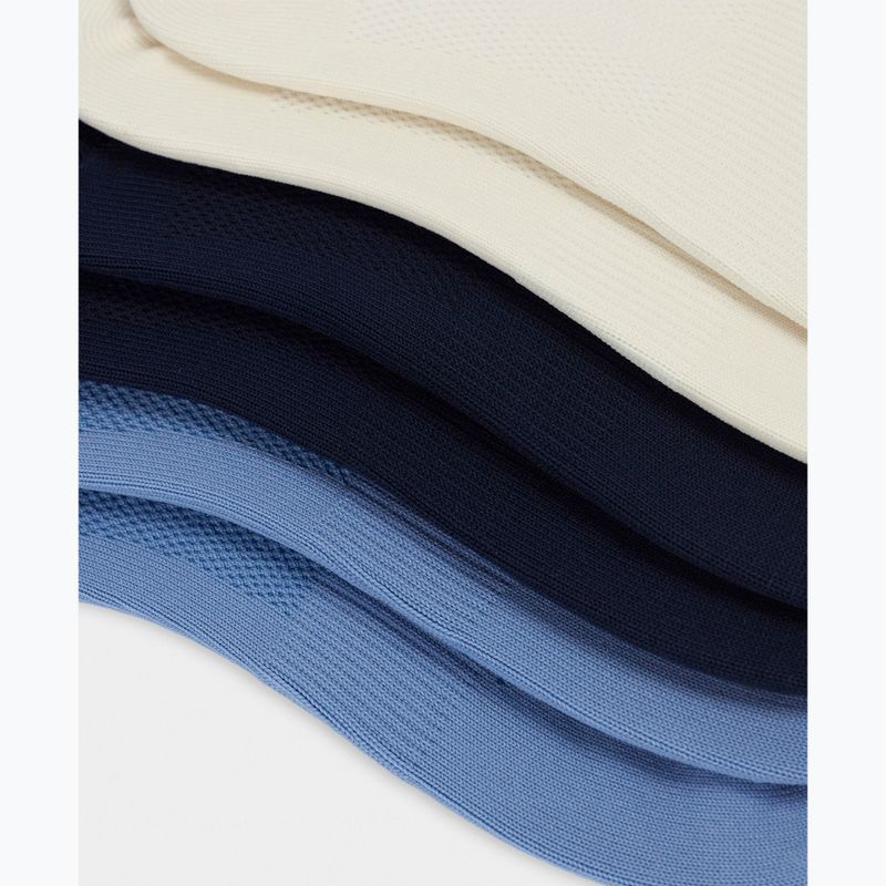 Дамски чорапи Sweaty Betty Lightweight Trainer 3 pary fadedblue frenchnavy crea 3