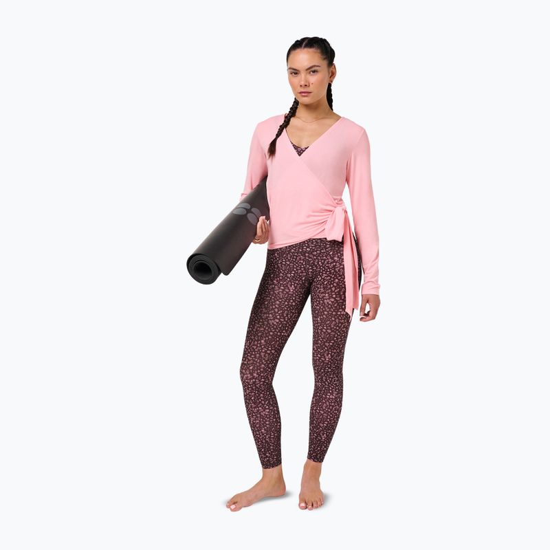 Дамска блуза с дълъг ръкав Sweaty Betty Soft Flow Studio Wear Your Way deco pink 2