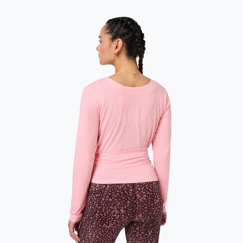Дамска блуза с дълъг ръкав Sweaty Betty Soft Flow Studio Wear Your Way deco pink 3