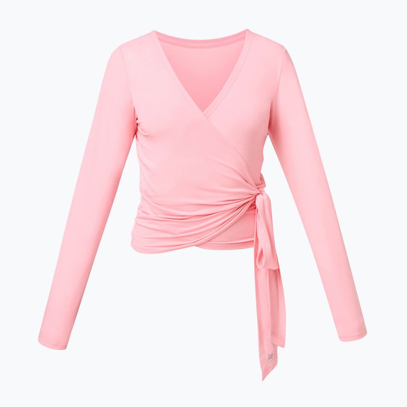 Дамска блуза с дълъг ръкав Sweaty Betty Soft Flow Studio Wear Your Way deco pink 8