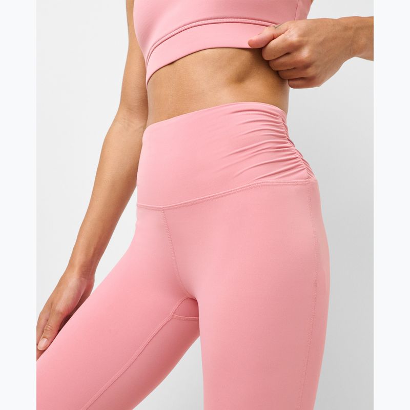 Дамски тренировъчен клин Sweaty Betty Ultimate Studio 7/8 Ruched dark deco pink 4