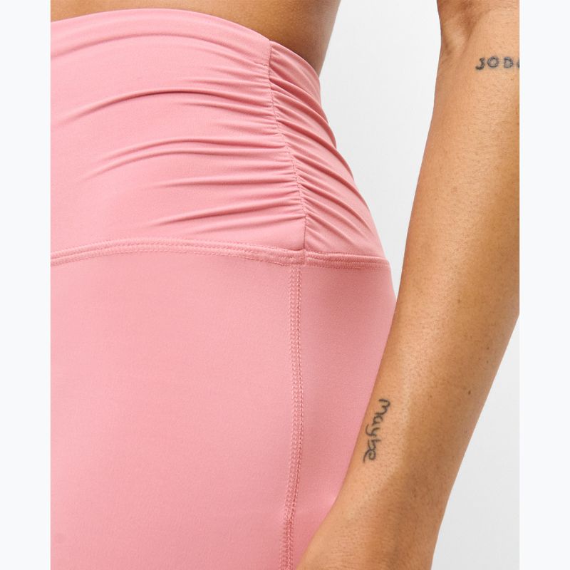 Дамски тренировъчен клин Sweaty Betty Ultimate Studio 7/8 Ruched dark deco pink 5
