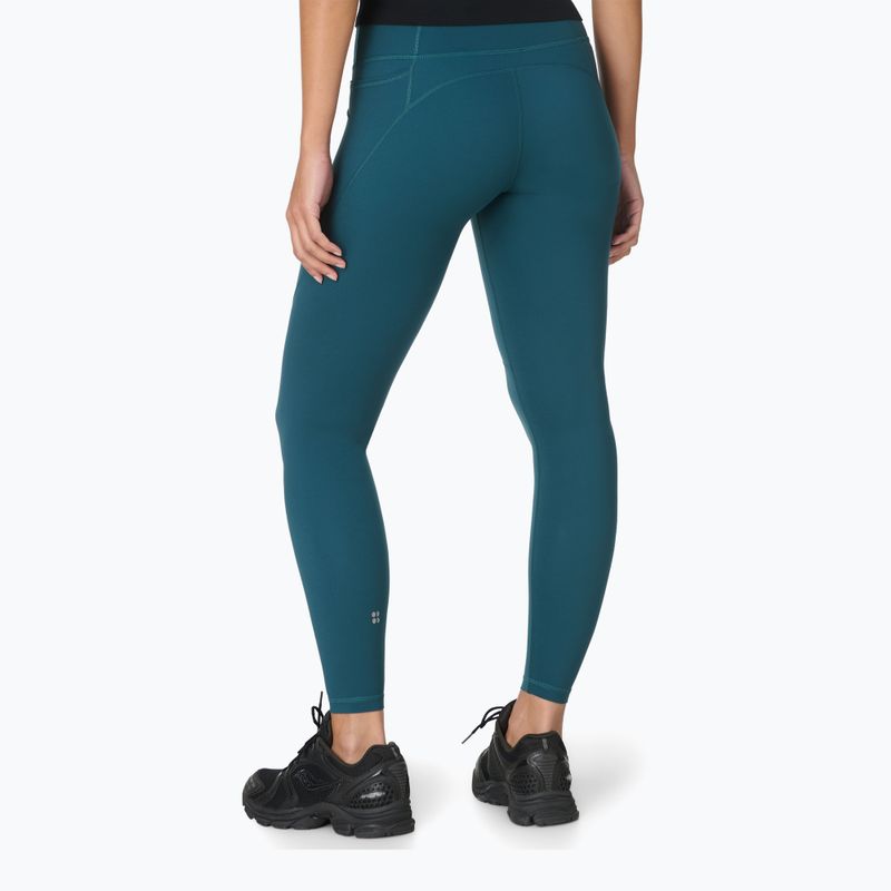 Дамски тренировъчен клин Sweaty Betty Power Workout green 3