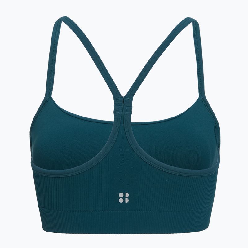 Спортен сутиен Sweaty Betty Sprint Rest Seamless Yoga green 8