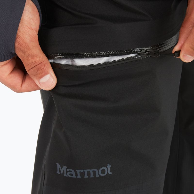 Мъжки панталони Marmot Mitre Peak Gore Tex с мембрана black 4