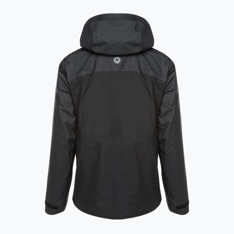 Marmot Mitre Peak дамско дъждобранно яке черно M12687001 4