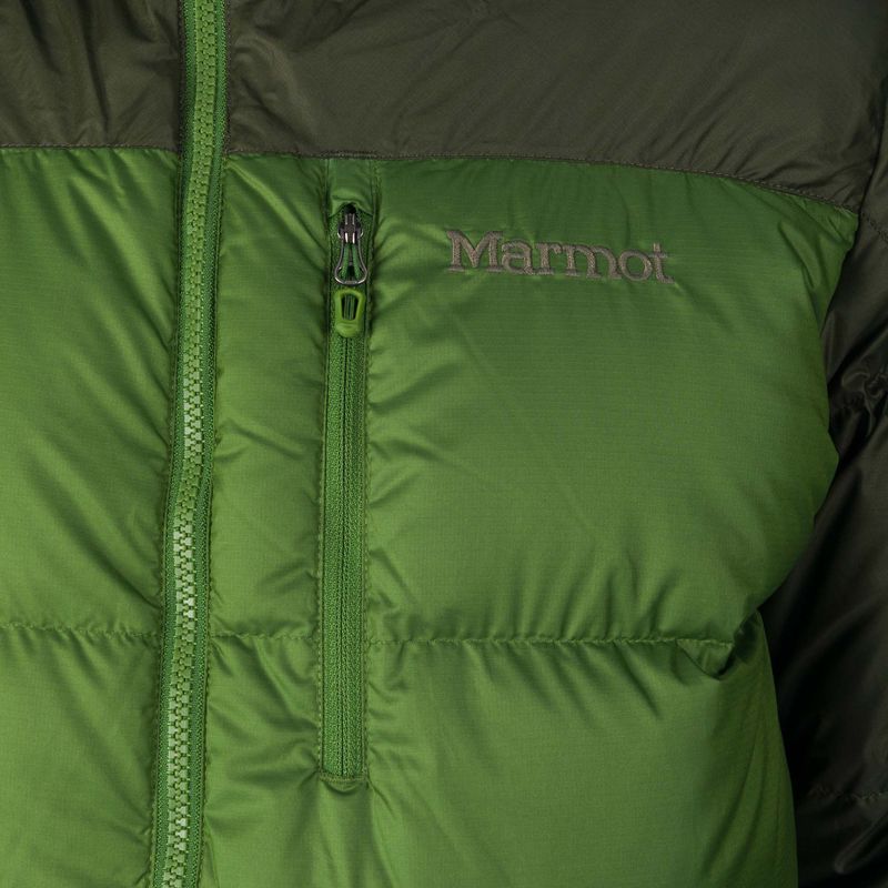 Мъжки пухени якета Marmot Guides Down Hoody green 73060 3