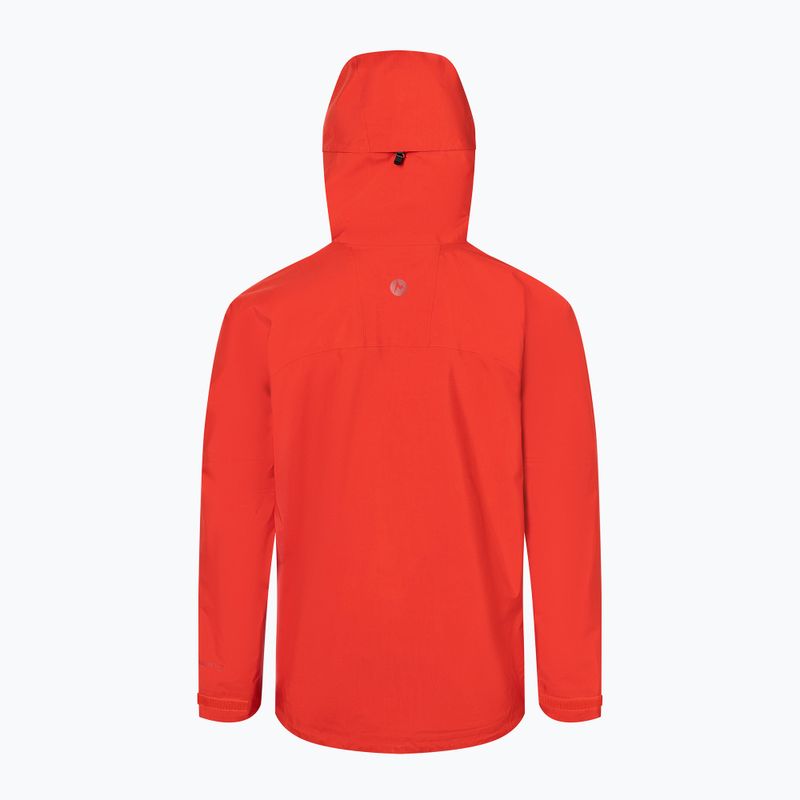 Мъжко дъждобранно яке Marmot Alpinist Gore Tex червено M12348 2
