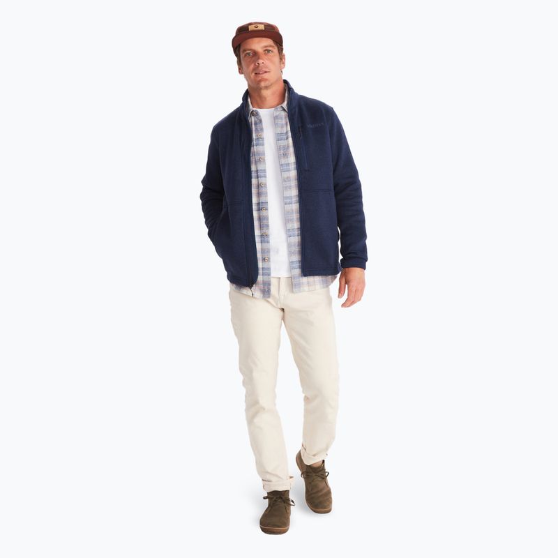 Мъжки суитшърт Marmot Drop Line arctic navy 2